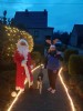 Weihnachtsmann und seine Elfe überrachen C-Jugend Kicker!